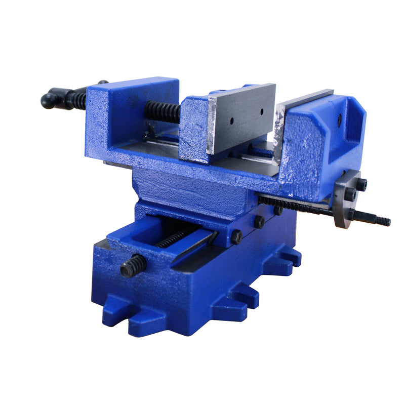 Compound Cross Slide Industrial Strength Benchtop & Drill Press Vise 3" 4" 5" 6"