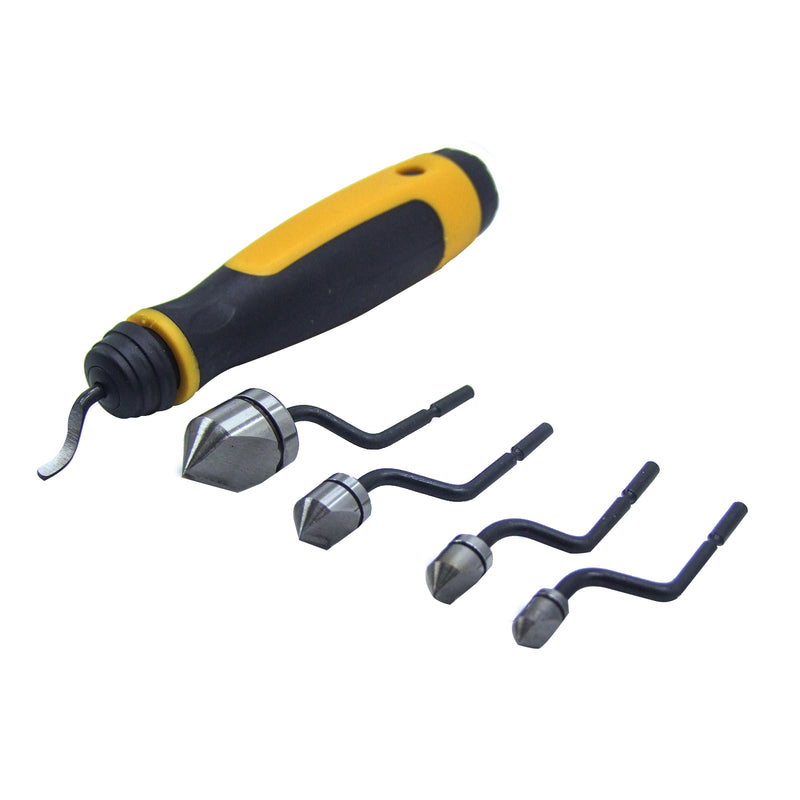 Heavy Duty Deburr Tool (4pc Set Deburr Tool)