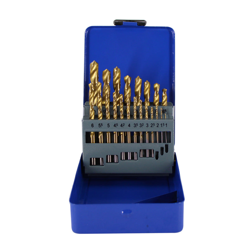 21 Ironworking Drill Set Drilling 1-10mm