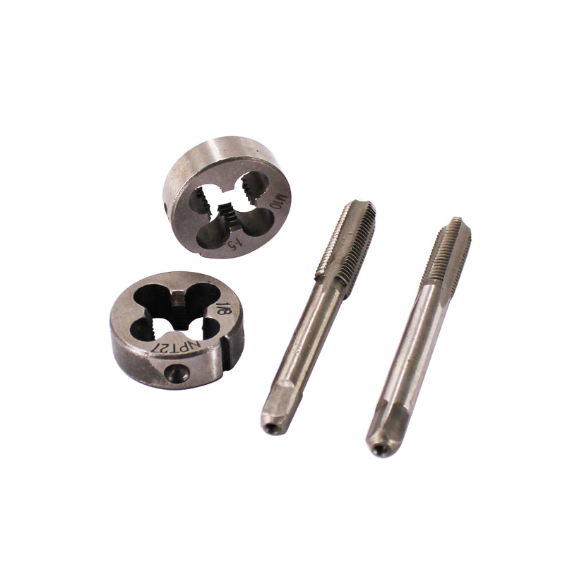 40PC Tap and Die Set Tap and Split Dies -Essential Threading Tool with Case