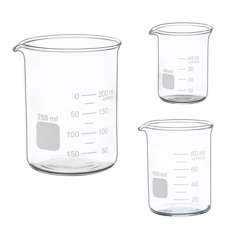 Hardware Factory Store Inc - Graduation Glass Beaker Sets - [variant_title]
