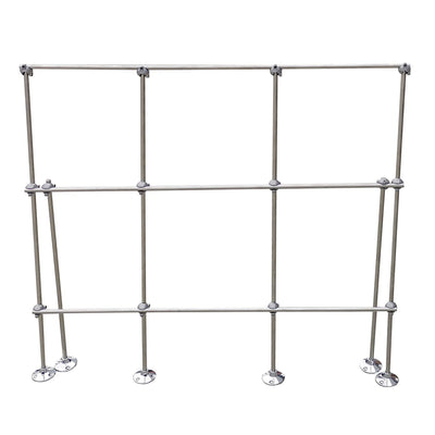 Hardware Factory Store Inc - 4FT Table Top Aluminum Lattice Lab Stand Kits - [variant_title]