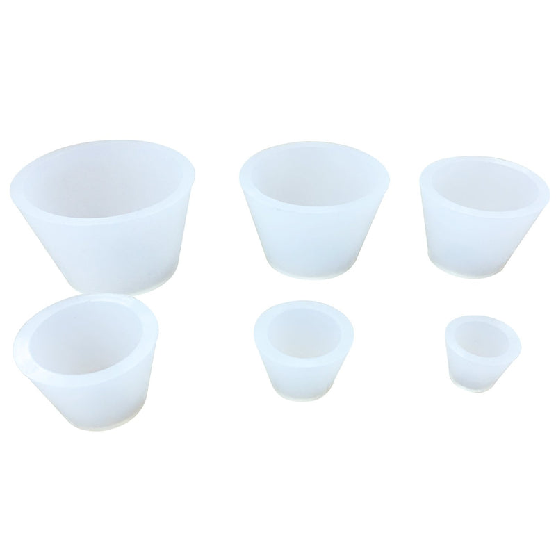 Hardware Factory Store Inc - HFS(R) Silicone Filter Adapter Cones Set, Buchner Funnel Flask Adapter Set,6PCS - [variant_title]