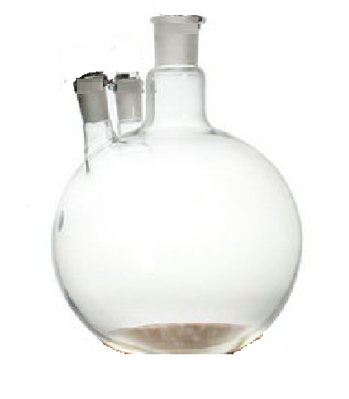 Hardware Factory Store Inc - 5L Round Bottom Flask 3-Neck 34/45 Center - 24/40 Sides - [variant_title]