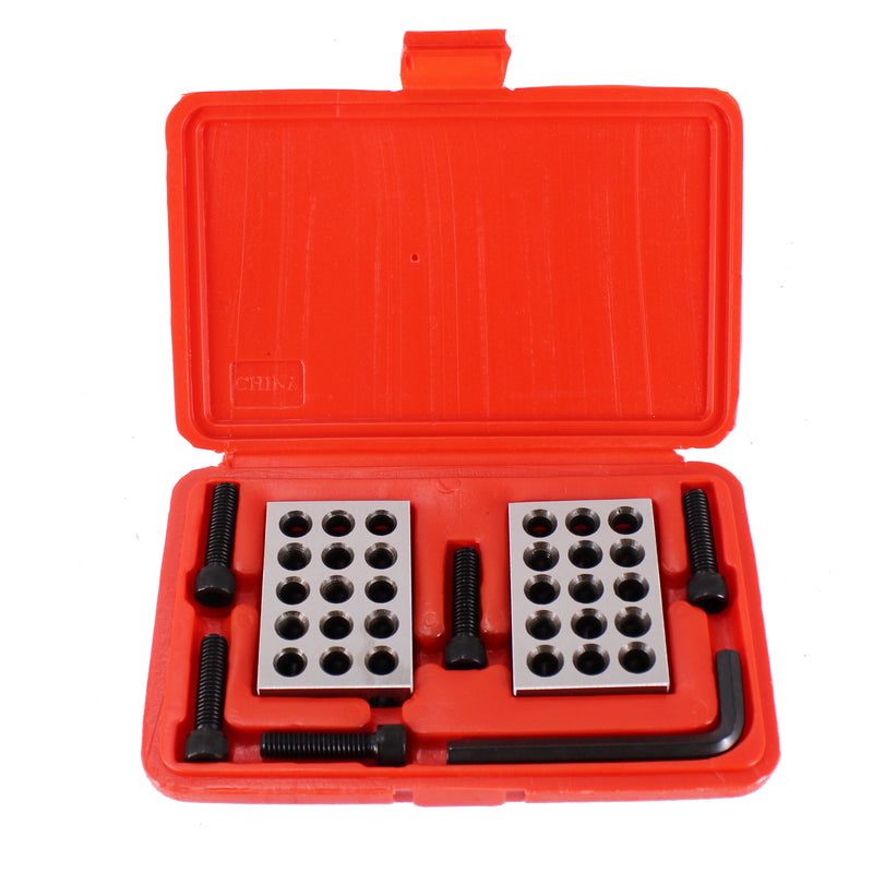 BONATE Ultra Precision 1-2-3" Blocks 2pcs/Pair, 0.0001" (Plastic Case)