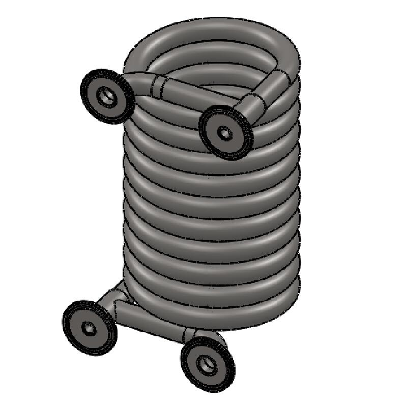 1.5 TC Condensing Coil Stainless Steel 304