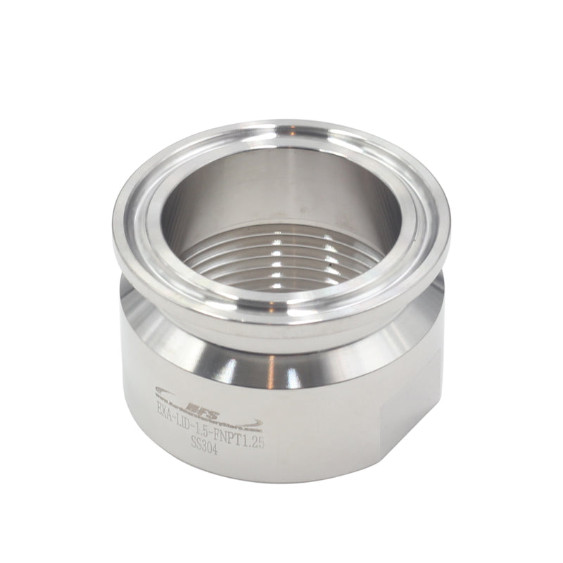 Tri Clamp x Female NPT Lids Adapters