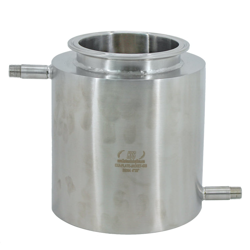 Hardware Factory Store Inc - Stainless Steel Tri Clamp Jacketed Collection Plate, 4x6?¡À - [variant_title]