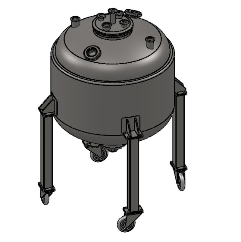 180 L, (200 lbs. Refrigerant), Jacketed Reactor (180L)
