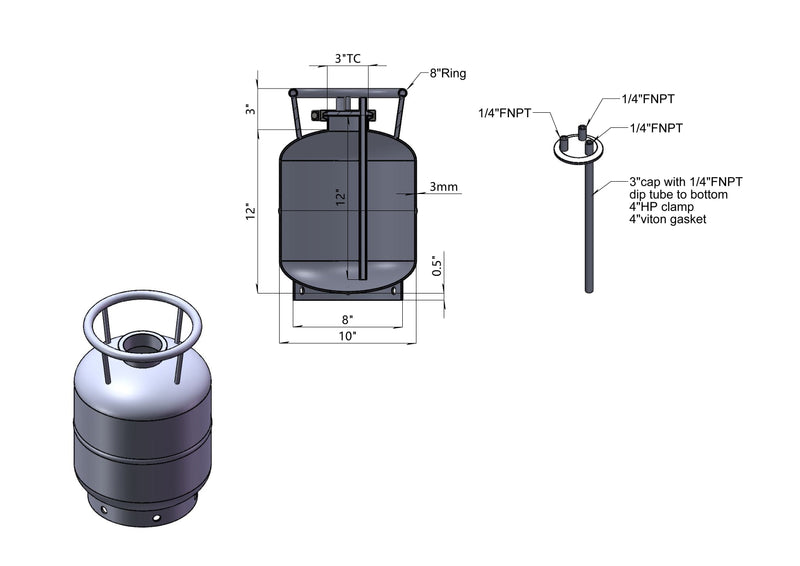 HFS(R) Vertical Storage Vessel