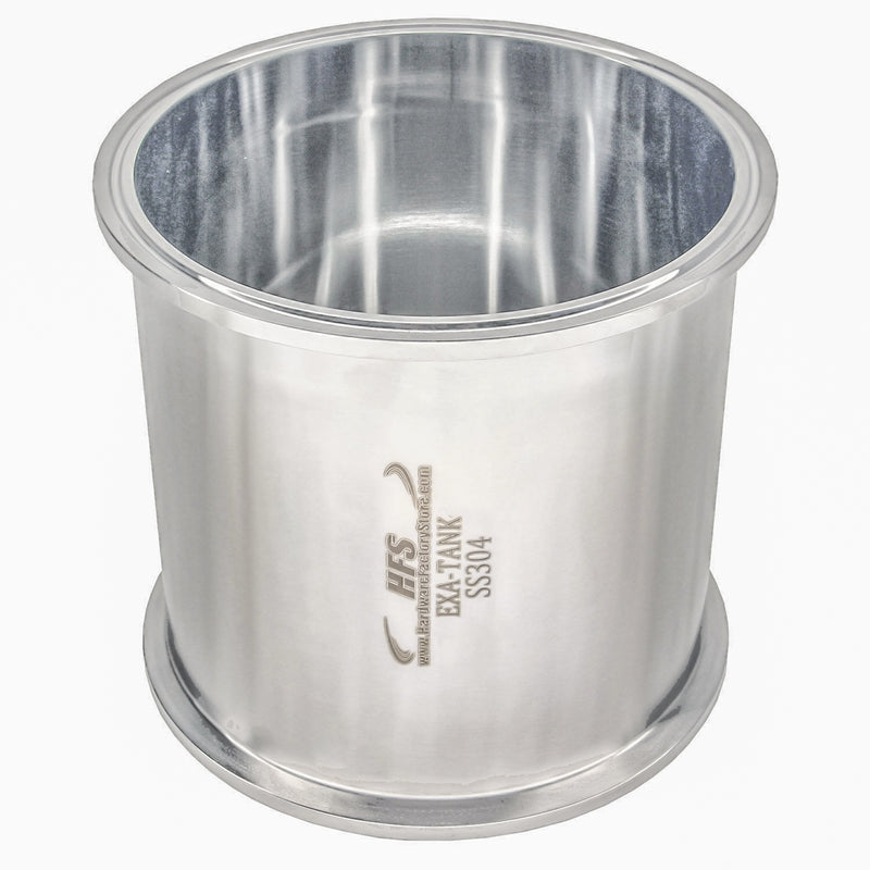 Tri-Clamp Welded Bottom Tank Collection Pot