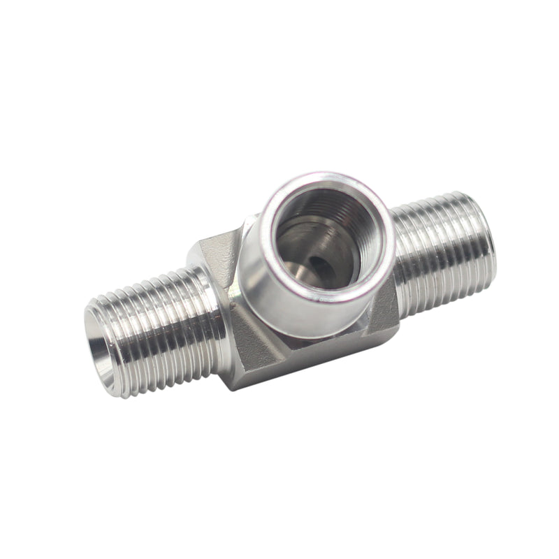 FORGED Pipe Fitting Street Tee MNPT x FNPT x MNPT Stainless Steel 304