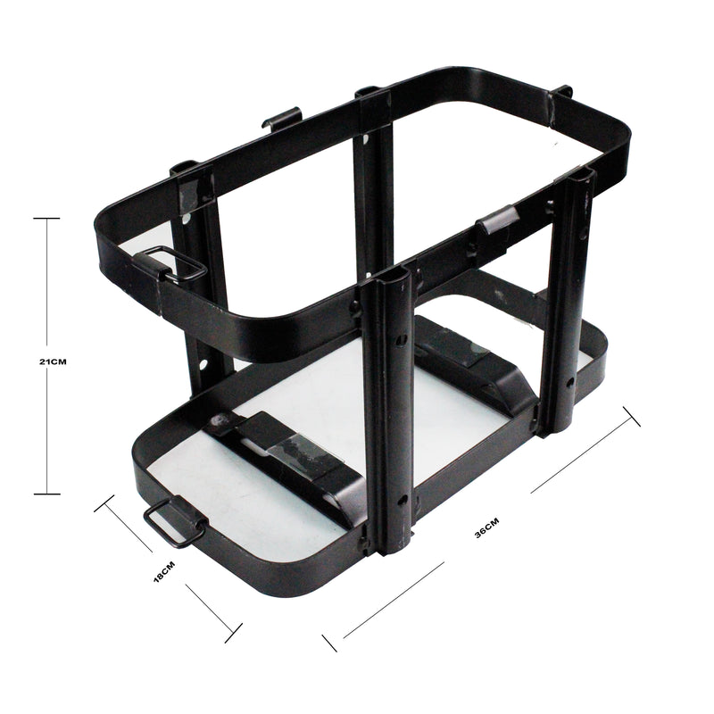 Gas Can Holder 5 Gallon / 20 Liter Steel Jerry Can Mount