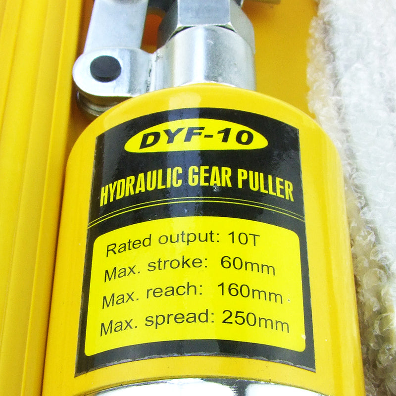10 Ton Hydraulic Gear Puller Wheel Bearing Pulling Separator 3in1 Pump Oil