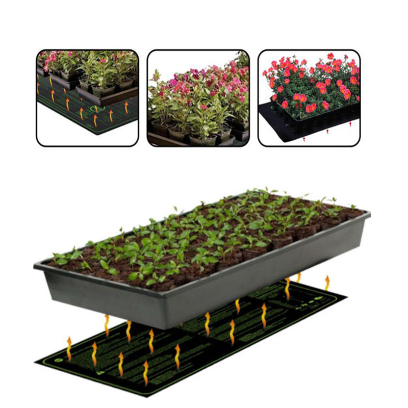 HYDROPONIC DEPOT 20 x 20.75 Inch Graphene Plant Heating Pad Durable Waterproof Seedling Heat Mat Warm Hydroponic Heating Pad