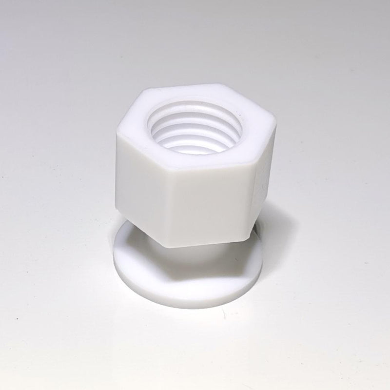 KF25 to GL18 / GL25 Vacuum Connect Adaptor, Set Vacuum from Steel Hose to Glassware