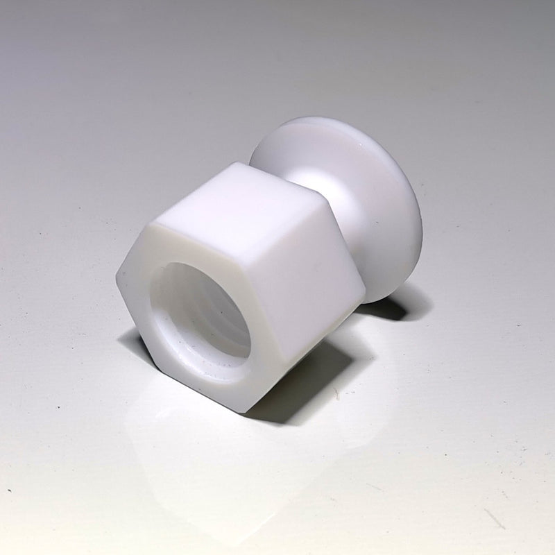 KF25 to GL18 / GL25 Vacuum Connect Adaptor, Set Vacuum from Steel Hose to Glassware