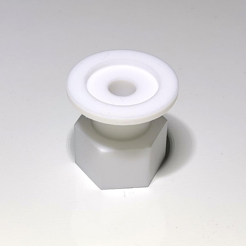 KF25 to GL18 / GL25 Vacuum Connect Adaptor, Set Vacuum from Steel Hose to Glassware