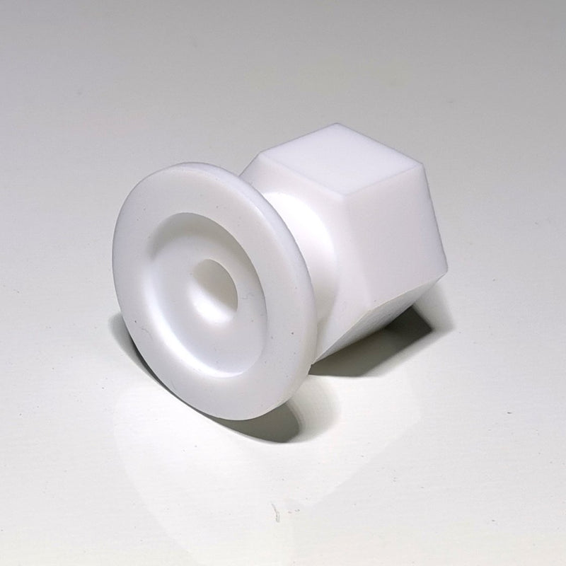 KF25 to GL18 / GL25 Vacuum Connect Adaptor, Set Vacuum from Steel Hose to Glassware