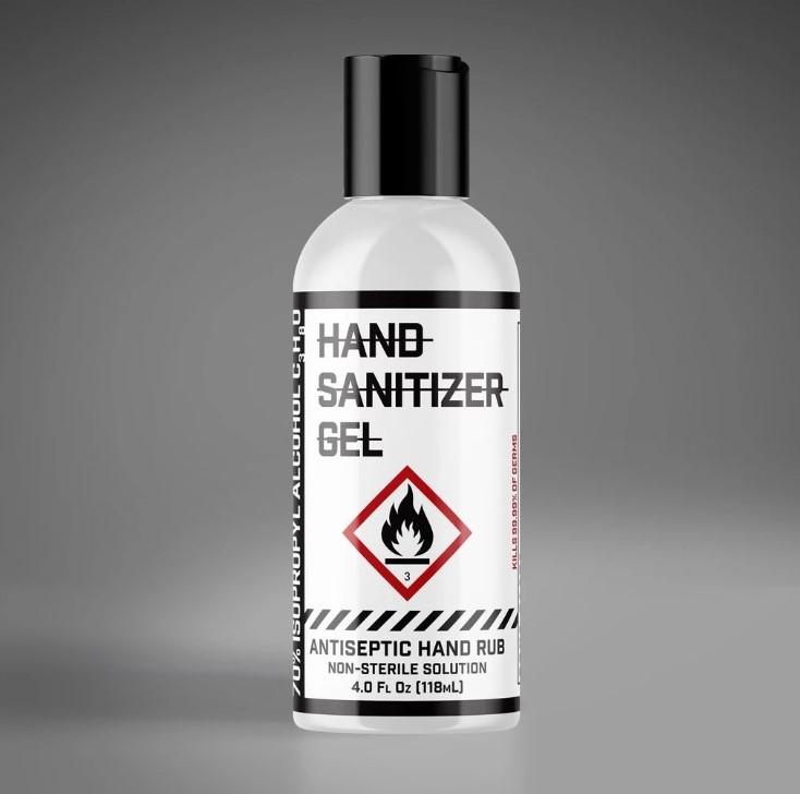 Krabot Labs, Hand Sanitizer Gel 4OZ