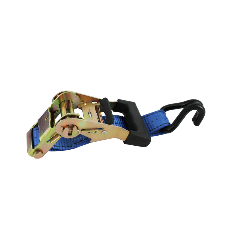 4pcs 1-1/2" x 15ft Heavy Duty Ratchet Cargo Tie Down Straps 3000 lbs