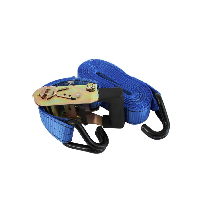 4pcs 1-1/2" x 15ft Heavy Duty Ratchet Cargo Tie Down Straps 3000 lbs