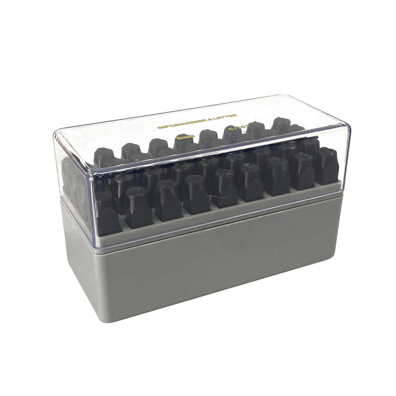 36-Piece Letter/Number Punch Set 5/16 In.