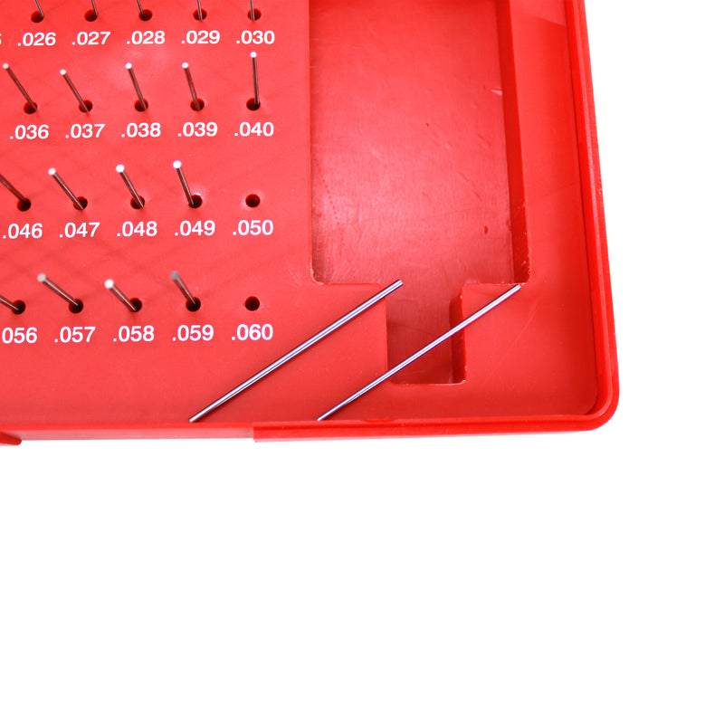 Steel Pin Gage Set Plus+ 50 PCS M0 .011-.060"