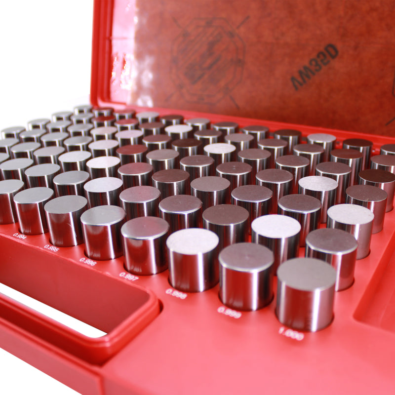 Steel Pin Gage Set Plus+ 84 PCS M7 .917-1.000"