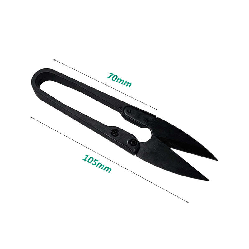 HYDROPONIC DEPOT Plant Bonsai Pruner Pruning Scissors for Bud and Leaves Trimmer 6 PCS