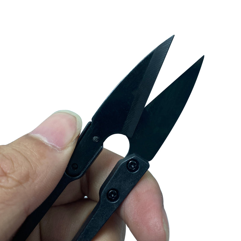 HYDROPONIC DEPOT Plant Bonsai Pruner Pruning Scissors for Bud and Leaves Trimmer 6 PCS