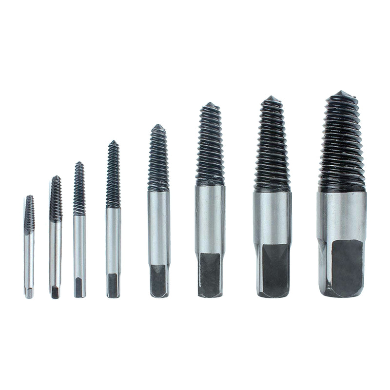 8 Piece Easy Out Screw Bolt Extractor Set