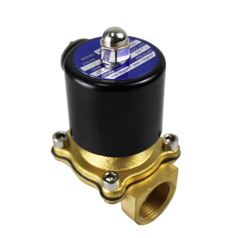 DC 12V 3/4 Inch Electric Solenoid Valve for Air Water