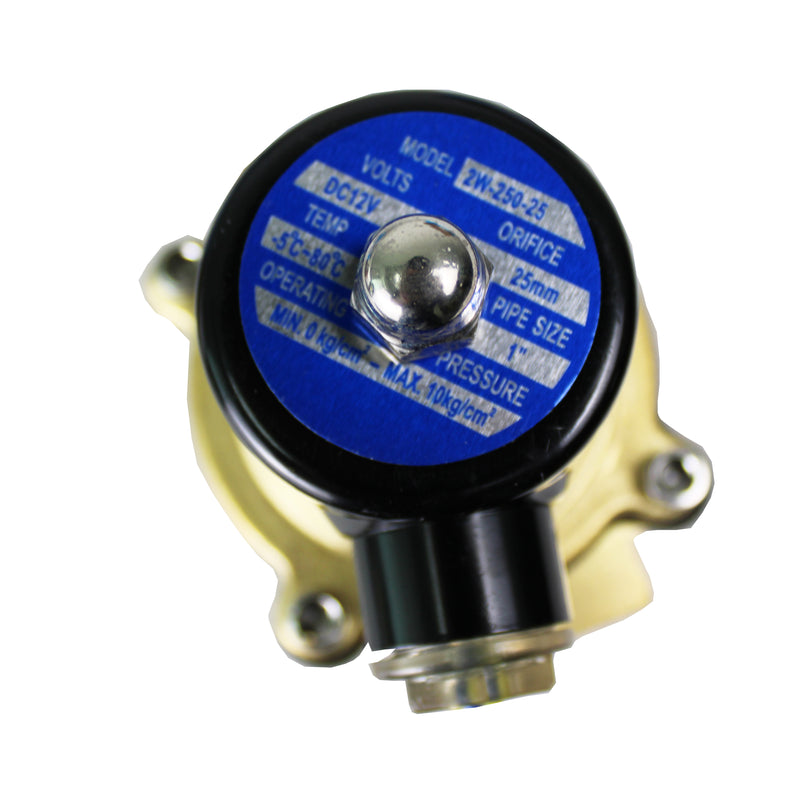 DC 12V 1 Inch Electric Solenoid Valve for Air Water