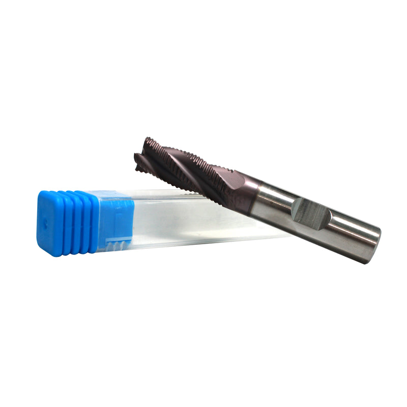Standard Tooth M42 8% Cobalt Tialn Roughing End Mill 1/2" * 1/2" * 1-1/4" * 3-1/4"