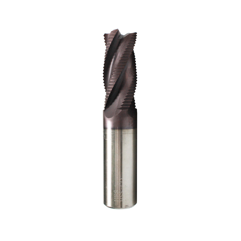 Standard Tooth M42 8% Cobalt Tialn Roughing End Mill 3/4" * 3/4" * 1-5/8" * 3*3/4"