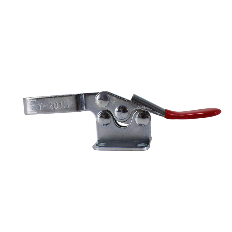 4PCS Hand Tool Toggle Clamp 201B Antislip Red Horizontal Clamp 201-B Quick Release Tool Holding Capacity Force 198lbs.