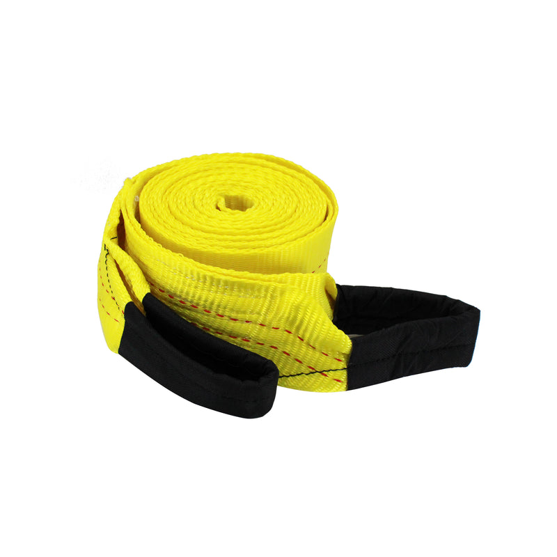 3 Inch, 20Ft Tow Strap, 30,000 Pound Capacity with Reusable Storage Strap