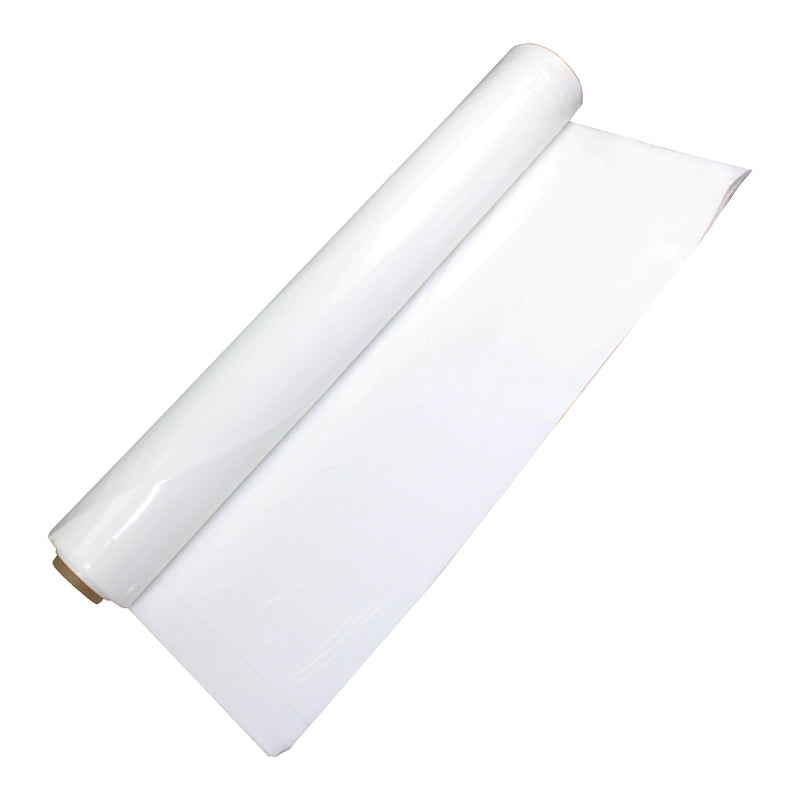 HYDROPONIC DEPOT White Greenhouse Plastic Film Clear Polyethylene Film 6 mil Anti-UV