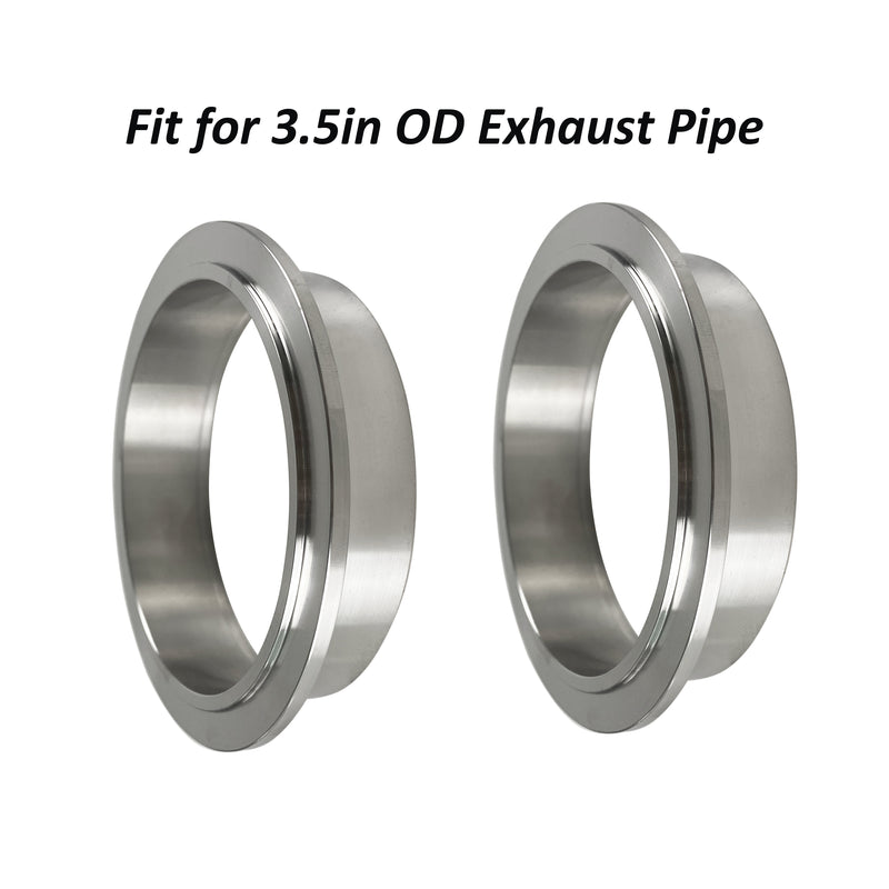3.5" Stainless Steel 304 Quick Release V-Band Turbo Downpipe Exhaust Clamp