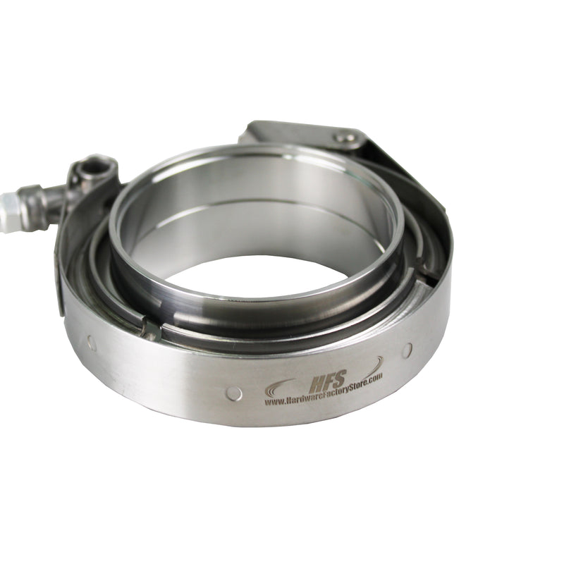 2.5" Stainless Steel 304 Quick Release V-Band Turbo Downpipe Exhaust Clamp