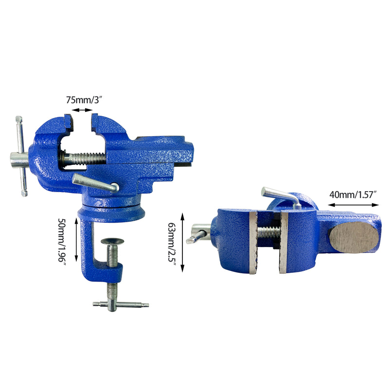 Home Vise Clamp-On Vise 3"