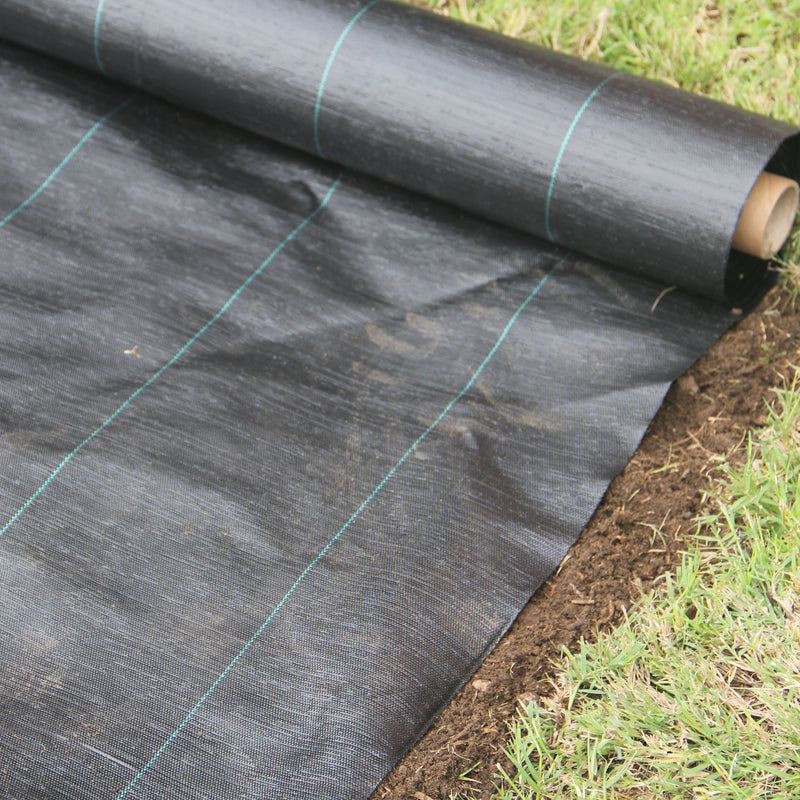 HYDROPONIC DEPOT Weed Barrier Fabric Black 4.4OZ