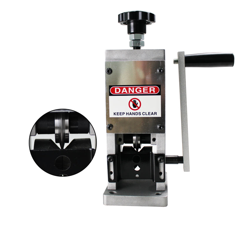 Wire Stripping Machine Hand Crank Automatic Drill Operated Aluminum Alloy Cable Wire Stripper Machine