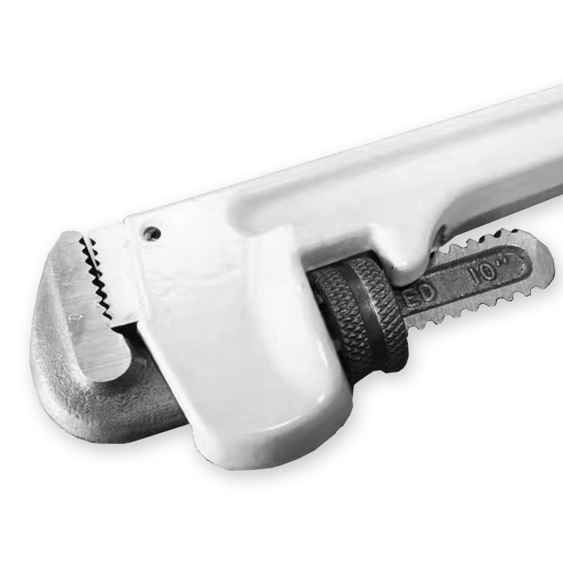 10 IN Heavy Duty Aluminum Straight Pipe Wrench