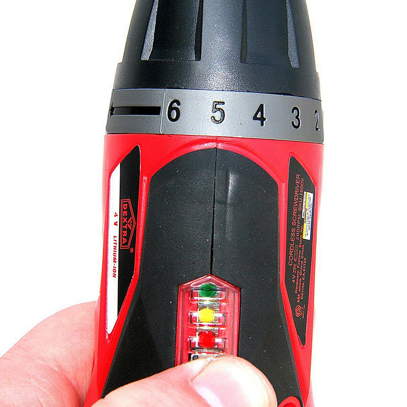 Hardware Factory Store Inc - Dextra 4 Volt Lithium-Ion Cordless Screwdriver Kit - [variant_title]