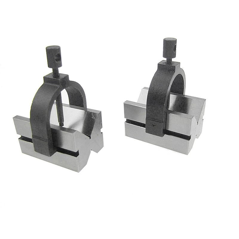 Type B V-Block & C Clamp Set 2-3/4"×1-3/4"×1-1/2"