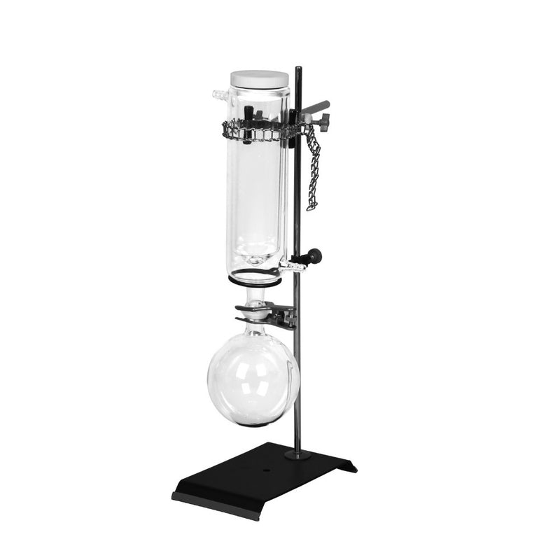 1000ml, 1L Flasks Glass Distillation Apparatus, Laboratory Chemistry Kit
