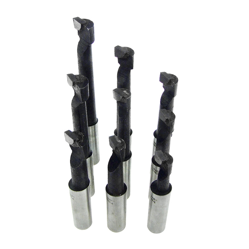 9Pc Set 2" Boring Head R8 Shank 1/2" Carbide Bar Set Bridgeport Milling
