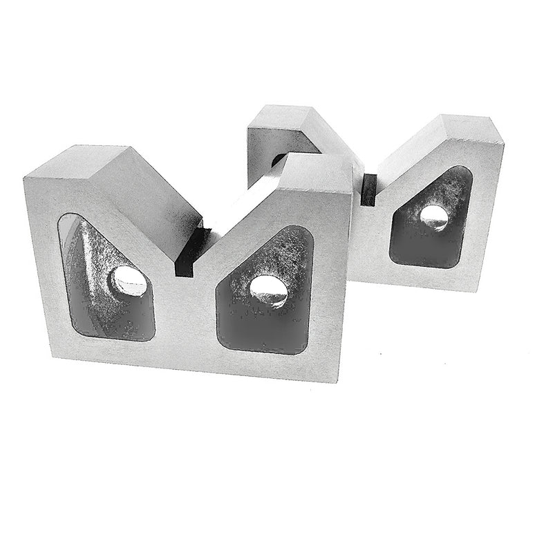 2 x 1-3/8 x 7/8 Inch Cast Iron V Block Set